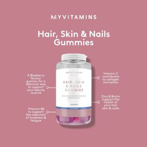 پاستیل-مکمل-هیر اسکین-نیل-Myvitamins-Hair- Skin-Nail-Gummies