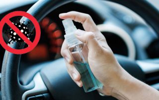 ضرورت استفاده از ضدعفونی کننده در اتومبیل ها
